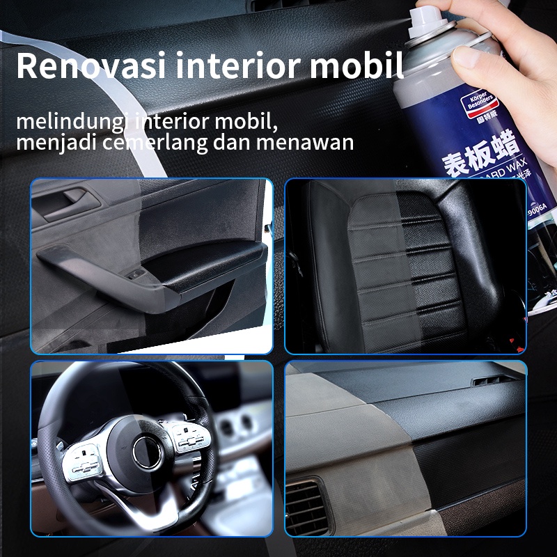 Glodway Dashboard Coating/Penghitam Body Motor/Cat Mobil Putih/Black Max/Black Magic Penghitam Bodi Motor