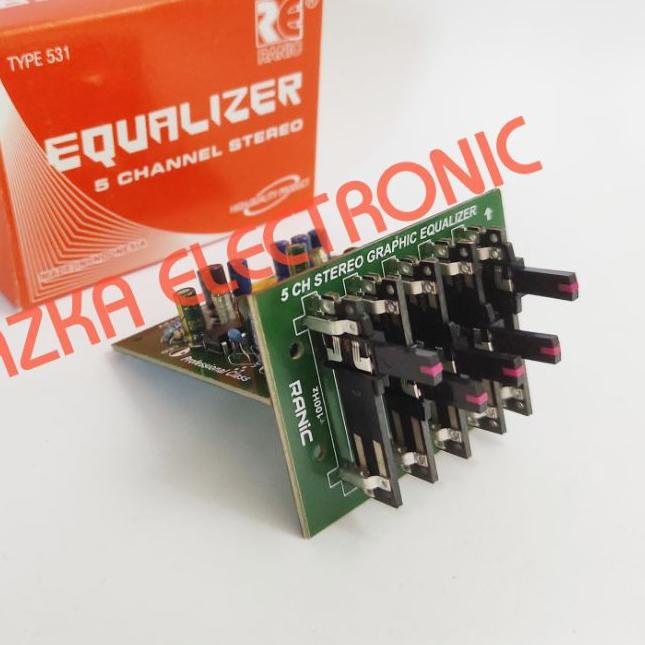 ❉ Kit Equalizer 5 Channel Stereo ✽