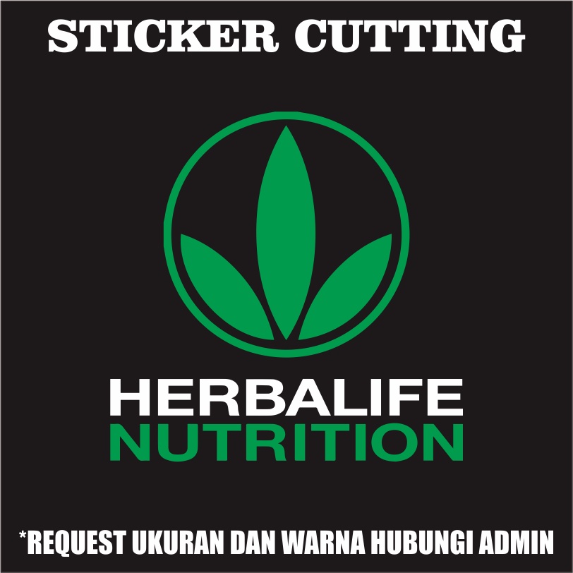 Stiker Cutting Herbalife Nutrition / Sticker Cutting