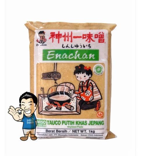 

☈ Enachan Shiro Miso Paste- Pasta Miso- Tauco Putih Jepang 1Kg ✹