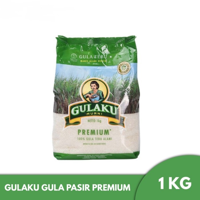 

GULAKU GULA PASIR SATU KILO 1KG PREMIUM