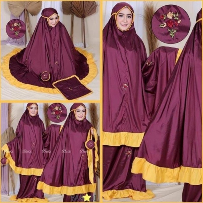 Mukena Parasut Premium Mukena Traveling Kecil Terbaru Mukena Cantik