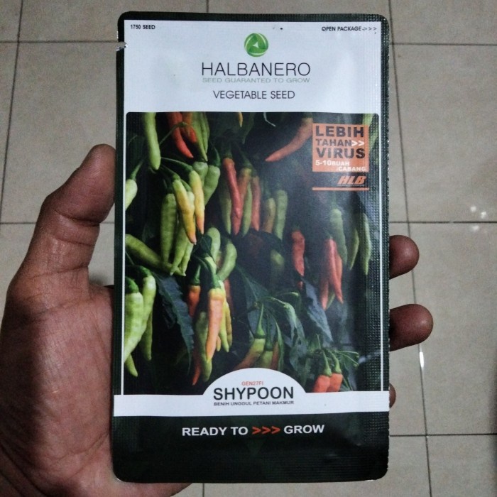 Benih Cabe Rawit SHYPOON 10gr - Bibit Cabe Sipon Sypon Shypon Shipon
