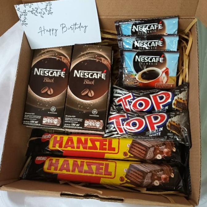 

TAS HAMPERS [SNACK] GIFT BOX COWOK / GIFTBOX SNACK COWO / GIFT BOX TAS / HAMPERS / EL09I09A82L