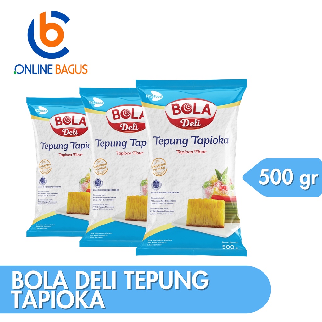 

Bola Deli Tepung Tapioka 500 gr