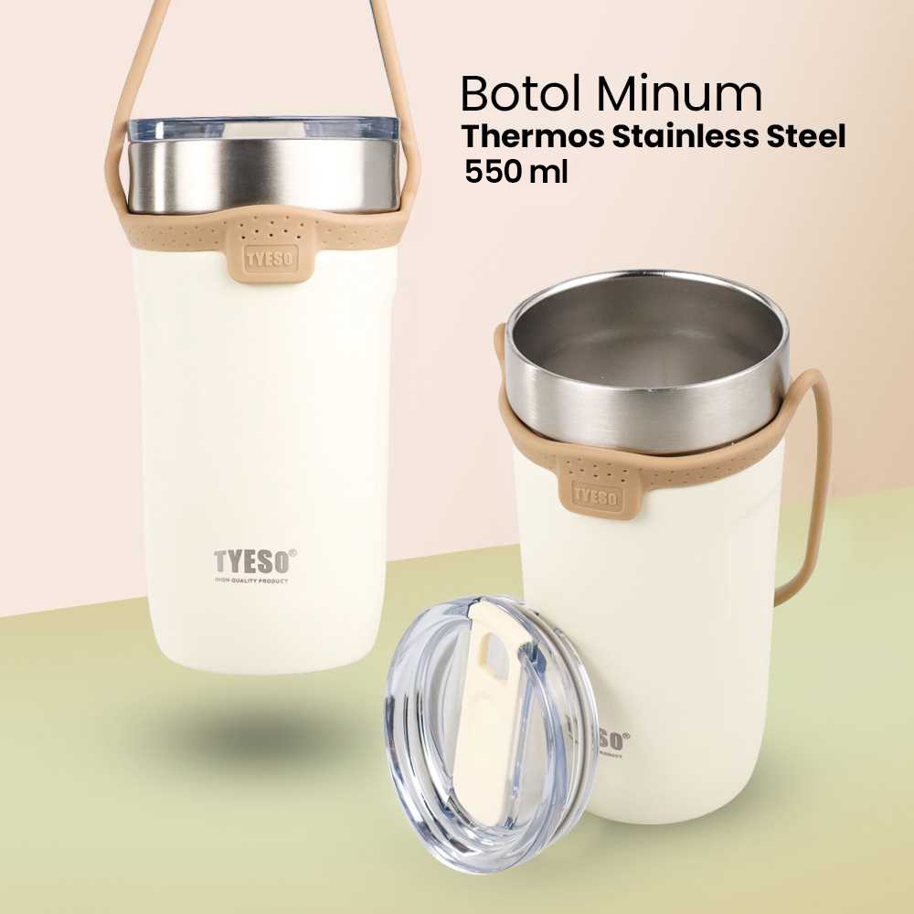 TYESO Botol Minum Mug Tumbler Thermos Stainless Steel 550 ml - TS-8726