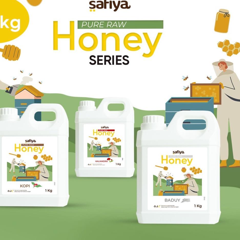 

➣ Murni 1 Kg Series Raw Honey Asli Safiya Food ➬