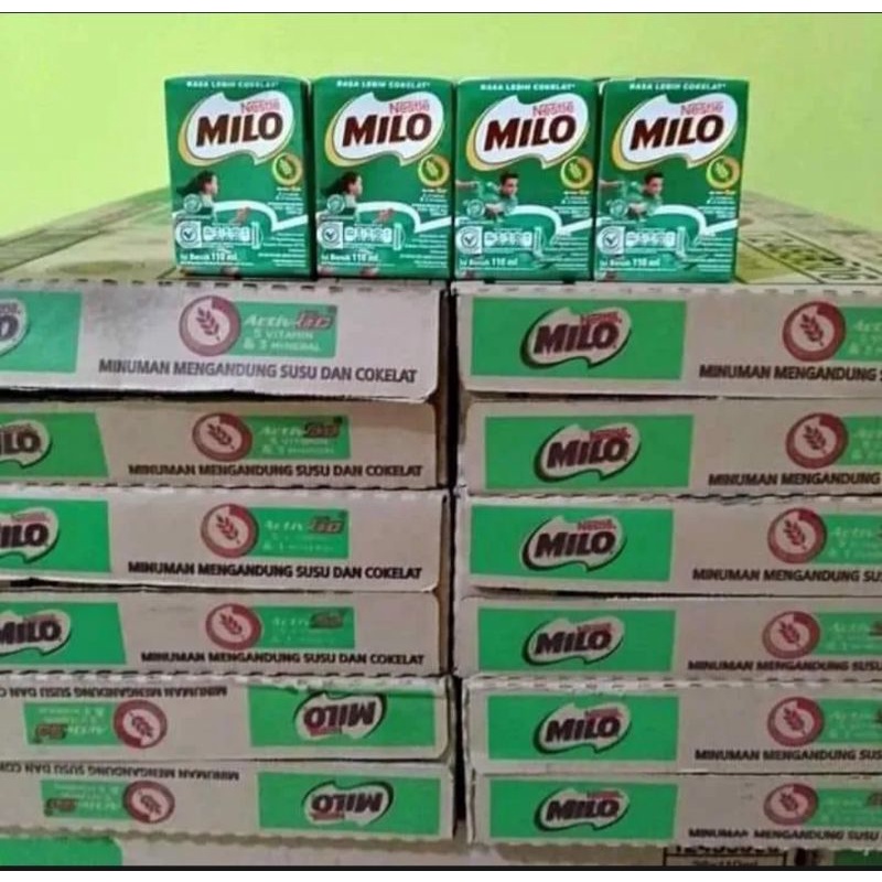 

1 DUS MINUMAN SUSU MILO UHT 110 ML × 36 PCS