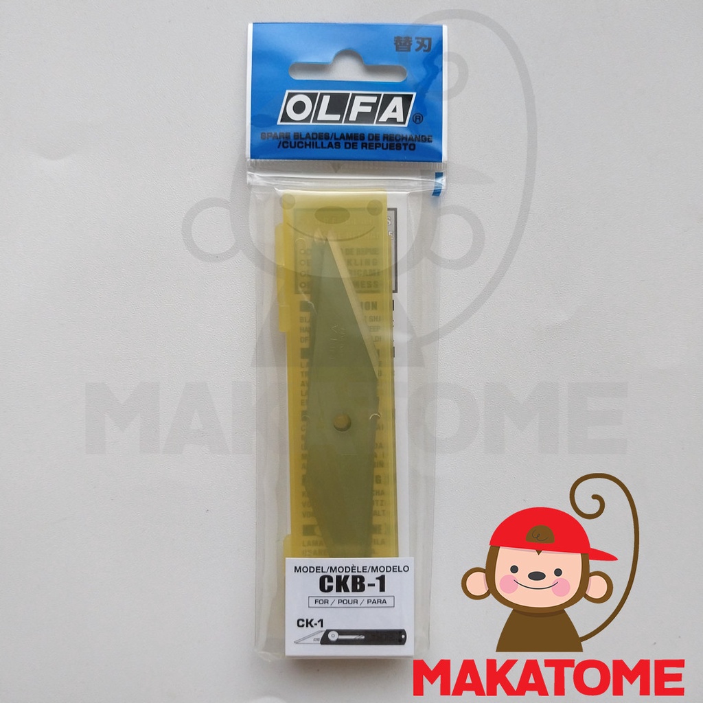 

Olfa Spare Blade for Craft Knife CKB-1 untuk refill seri CK-1