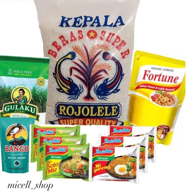 

☼ paket 1 sembako super murah ☇