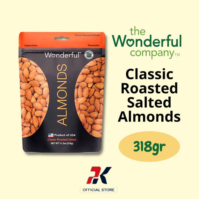 

Wonderful Classic Roasted Salted Almonds 318gr