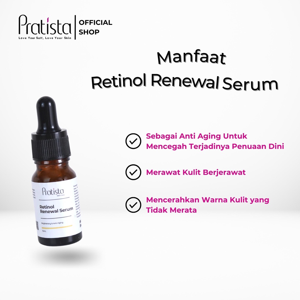 Retinol Renewal Serum 10ml Pratista indonesia