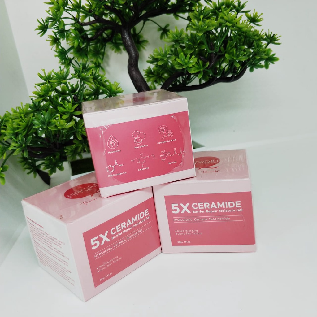 PROMO 5X CERAMIRE BARRIER REPAIR MOISTURIZE GEL MOISTURIZER -30g (BPOM)