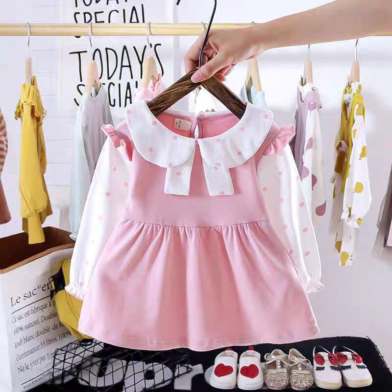 BARU LIA045 A yeong  Dress bayi Gaun Anak Perempuan Kualitas Import Fashion Baby Korea