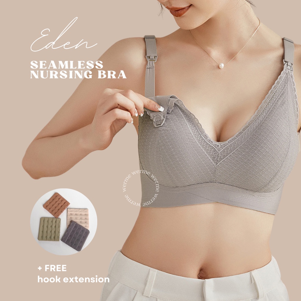 WERME - EDEN SEAMLESS NURSING BRA/ BH MENYUSUI / BRA MENYUSUI / SEAMLESS NURSING BRA