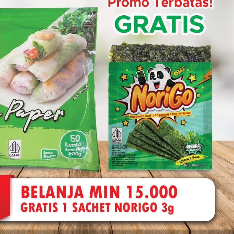 

✭ [ BELI 3 GRATIS 1] Rice Paper / Banh Trang High Quality Rice Paper / Kulit Lumpia Vietnam Rice Paper / rice roll spring roll 500g ❇