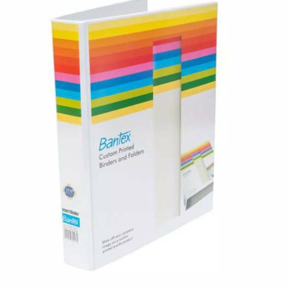 

Promo Menarik Bantex Insert Binder 3 Ring Size A4