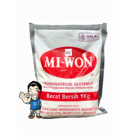 

Miwon Mononatrium Glutamat MSG- Penyedap Rasa 1 Kg