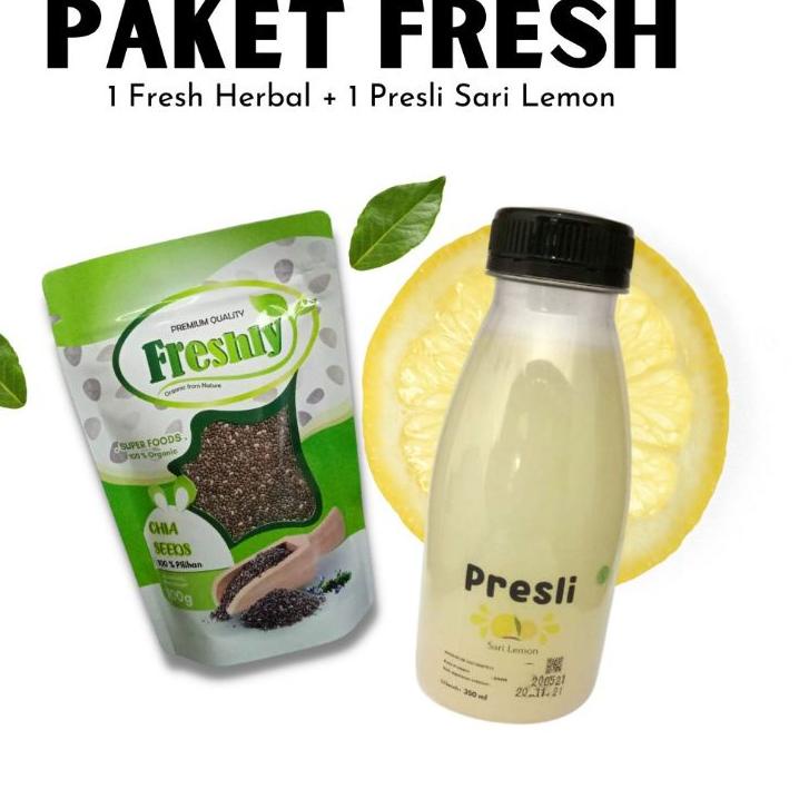 

✲ Paket Fresh diet anti gagal(1FL+1Chiaseed) ✴