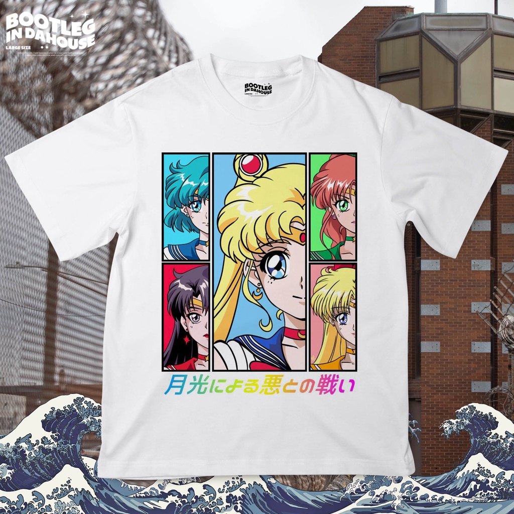 SAILOR MOON Oversize T-shirt / Kaos Oversize SAILOR MOON