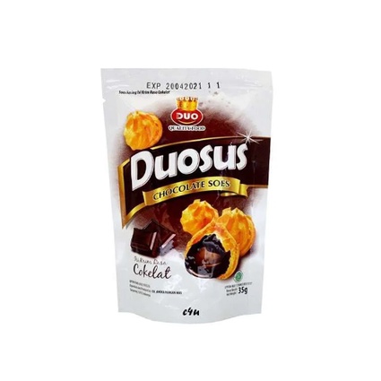 

Duosus Chocolate Soes | Soes Kering Coklat 35g