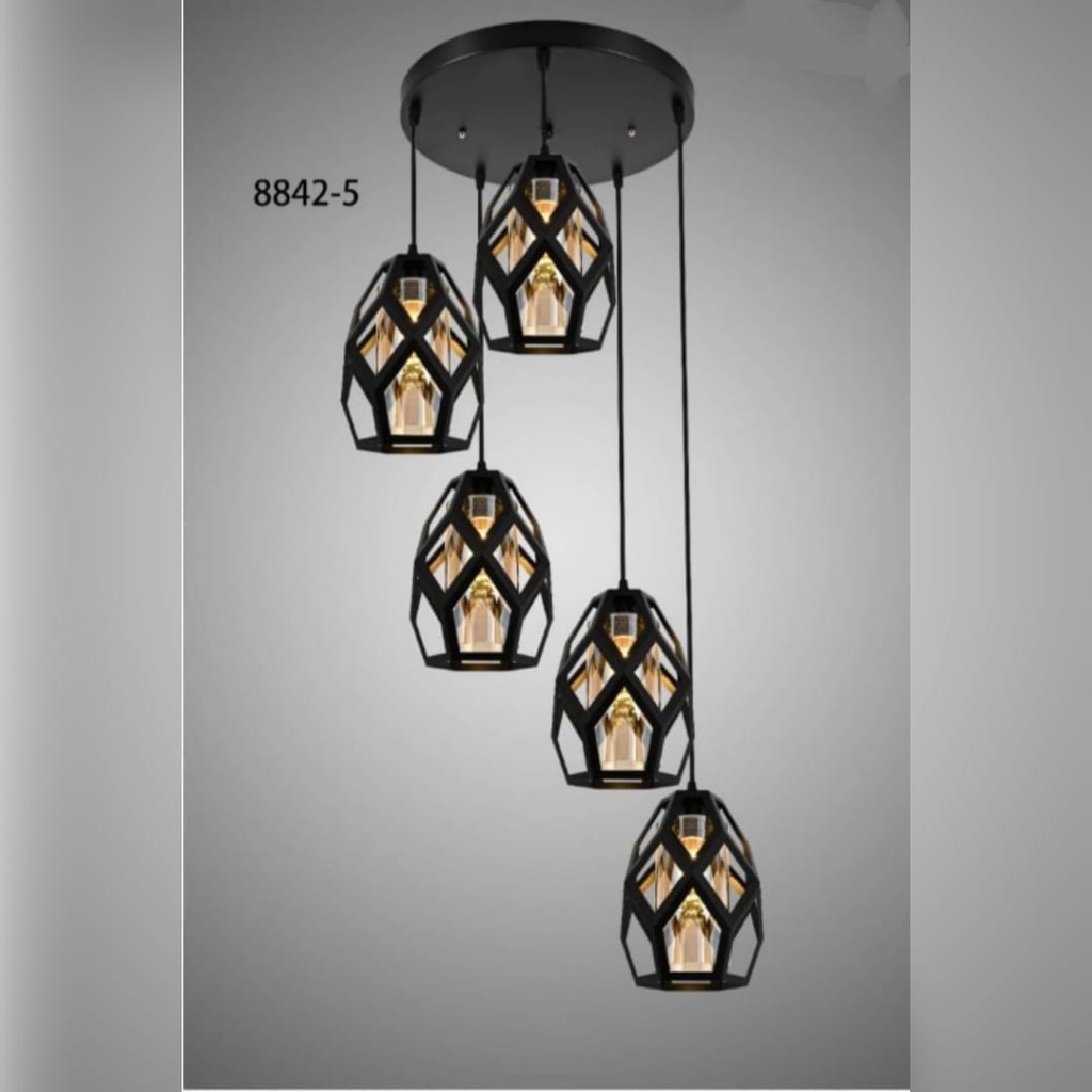 SL8842-5 LAMPU GANTUNG HIAS VOID TANGGA MINIMALIS PENDANT LAMP