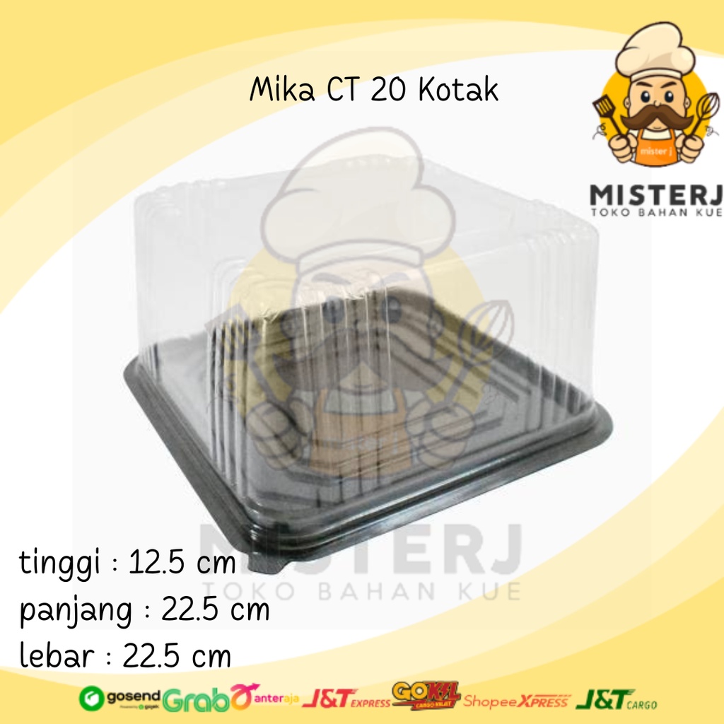 Box Mika | Mika CT 20 Kotak | CT 20 Bulat | 1 Pack | 5 Pcs | BEST SELLER