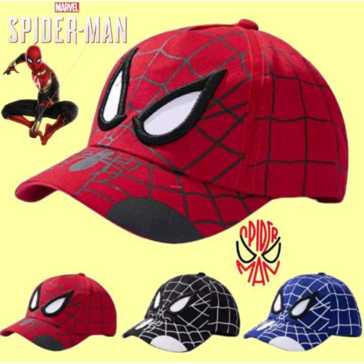 topi anak karakter spiderman topi anak spiderman topi spiderman topi anak laki laki