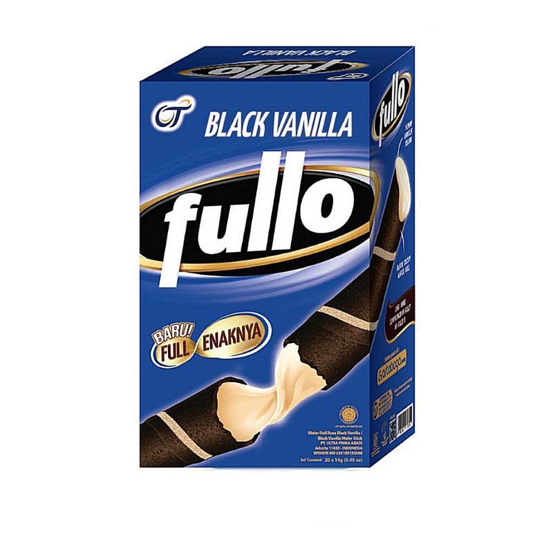 

Fullo Black Vanilla 14gr - 1Box isi 20Pcs