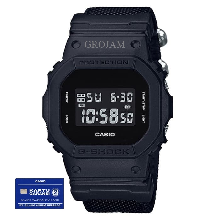 CASIO G-SHOCK DW 5600BBN DW-5600BBN ORIGINAL GARANSI RESMI