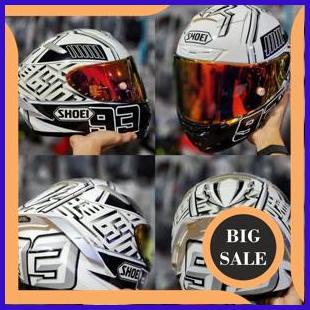 Helm Clone shoei x14 white ant not x14 xspirit x12 z7 1M4R23 suku cadang