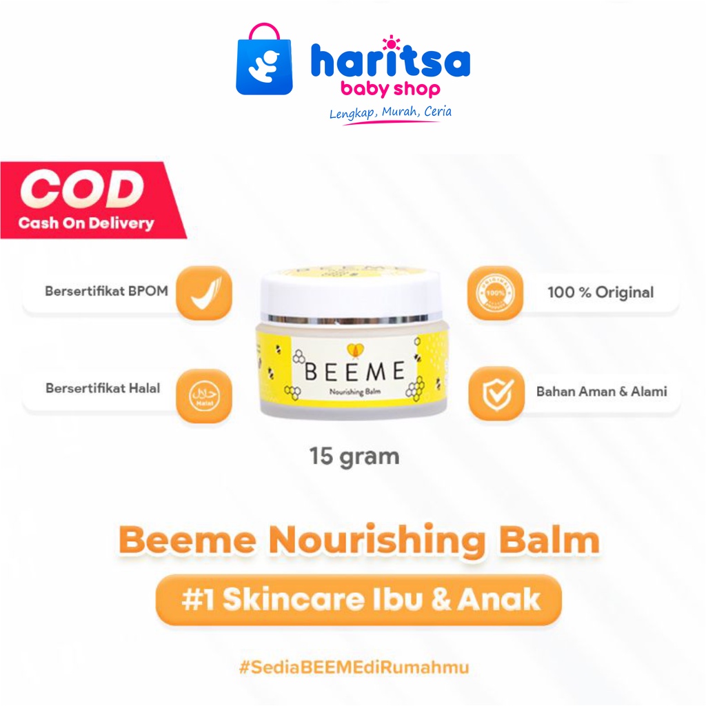 Beeme Nourishing Balm | SKINCARE IBU DAN ANAK 15gr