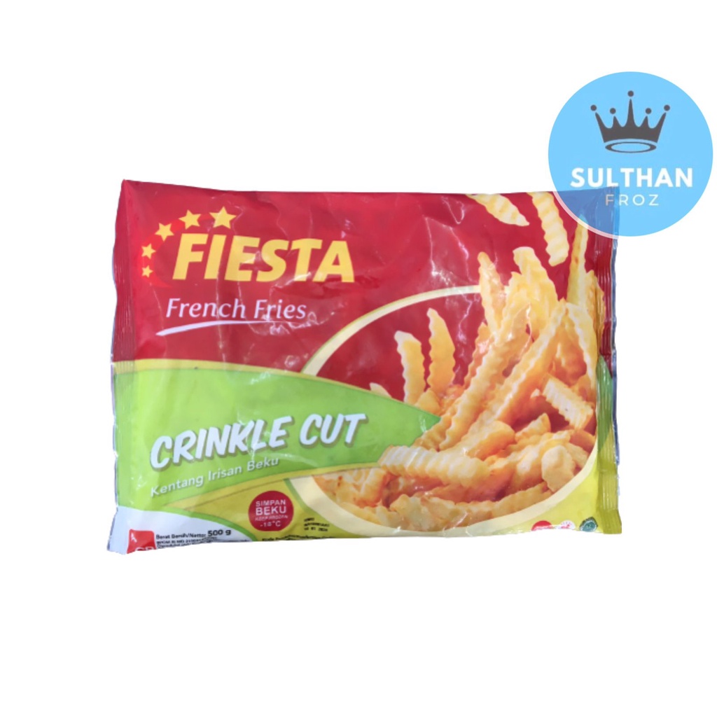 

FIESTA KENTANG CRINKLE 500 GR 1 KG