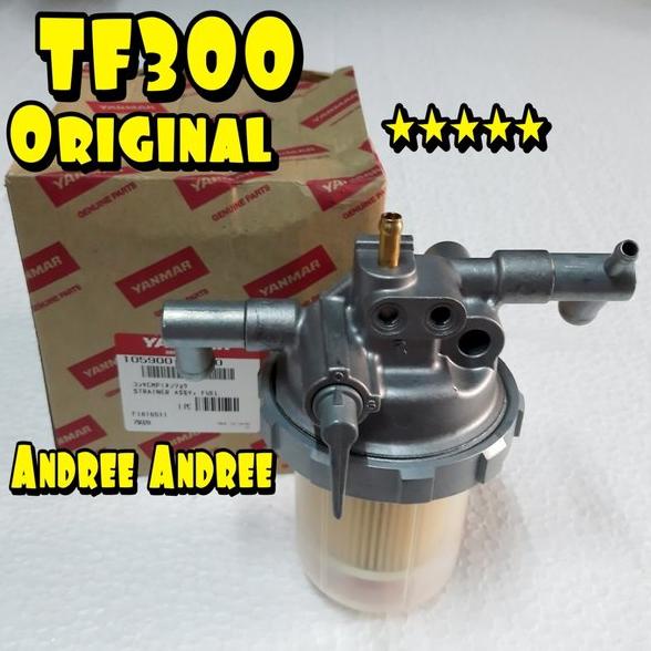 TF-300 Fuel Oil Strainer Assy Saringan Solar Komplit mesin Yanmar TF300 TF 300 - Original