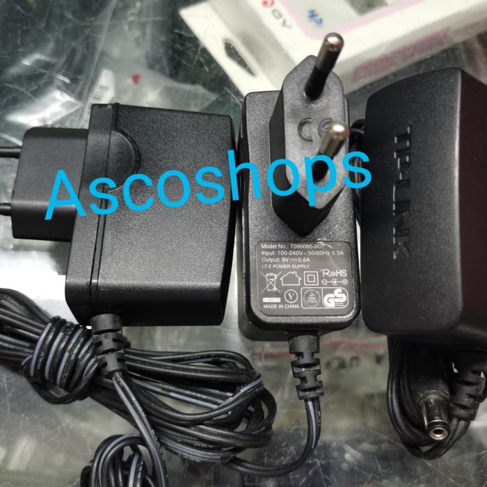 Adaptor TP-LINK 9v modem tplink ori asli 9 V volt dc internet tp link