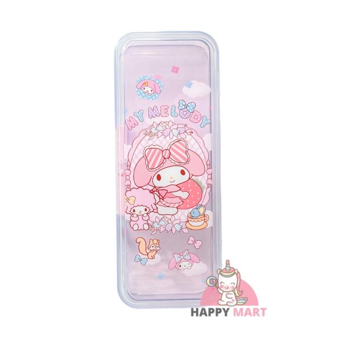 

Kotak pensil KODE MIKA sanrio kuromi / melody / cinamonroll