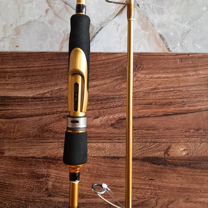 joran relix jabrik 662sp pe 1.2 Light Jigging warna gold ORIGINAL