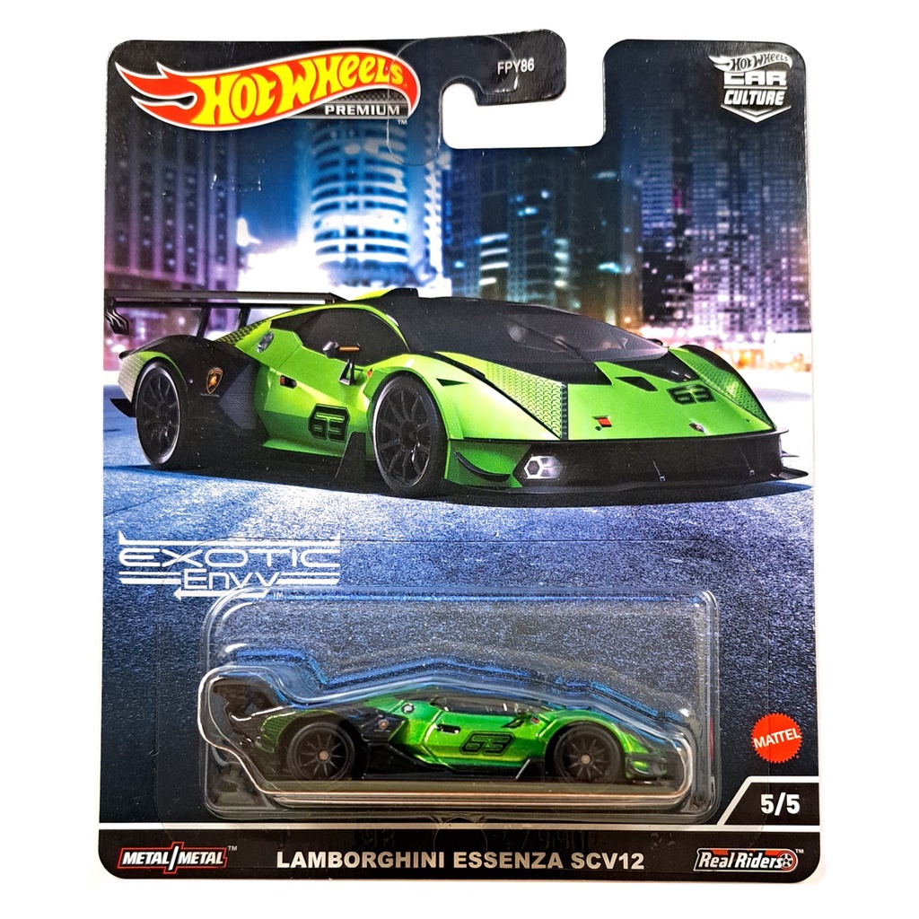 HOT WHEELS EXOTIC ENVY LAMBORGHINI ESSENZA SCV12