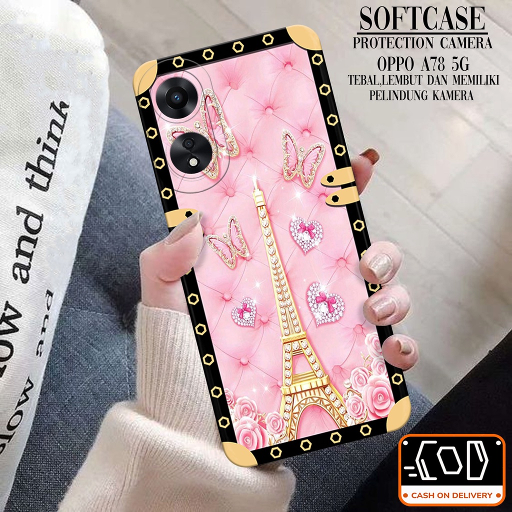 Case Oppo A78 5G Softcase Oppo A78 5G Terbaru Casing Oppo A78 5G Kesing Oppo A78 5G Silikon Hp Casin
