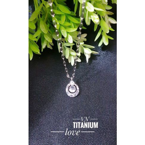 Kalung Titanium Tetes Matas Silver 830a1