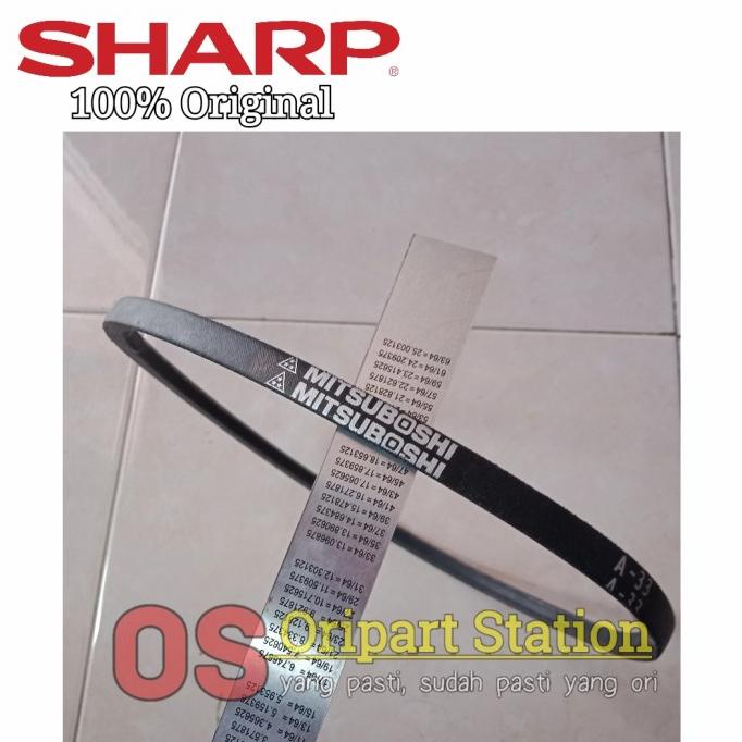 ;&;&;&;&] V BELT FAN BELT A33 ORIGINAL MESIN CUCI SHARP DAN SEMUA MERK