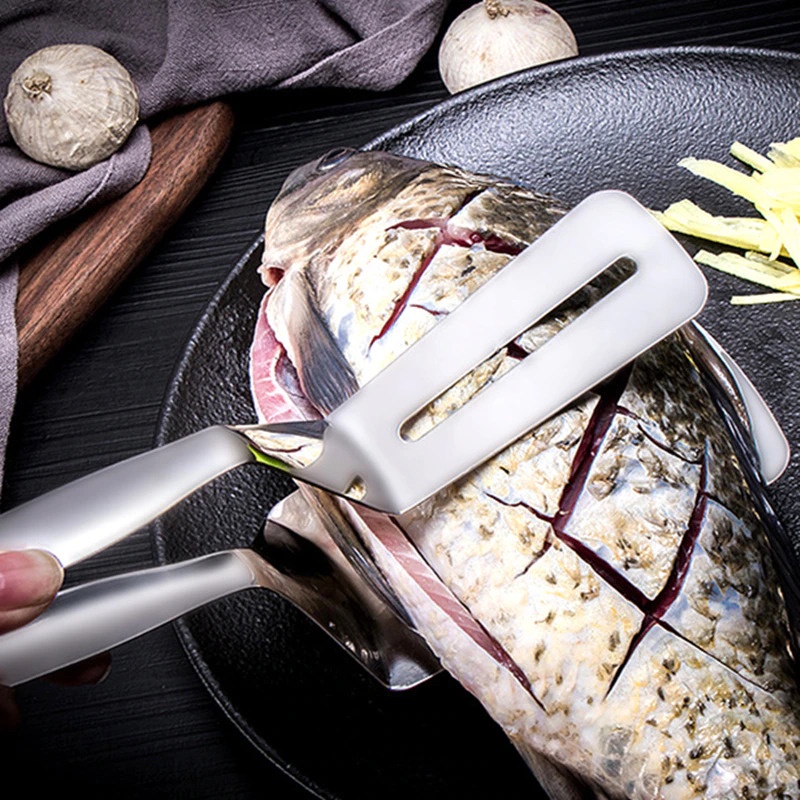 Spatula Tong Frying Fried Steak Fish Shovel Alat Masak Goreng Dapur