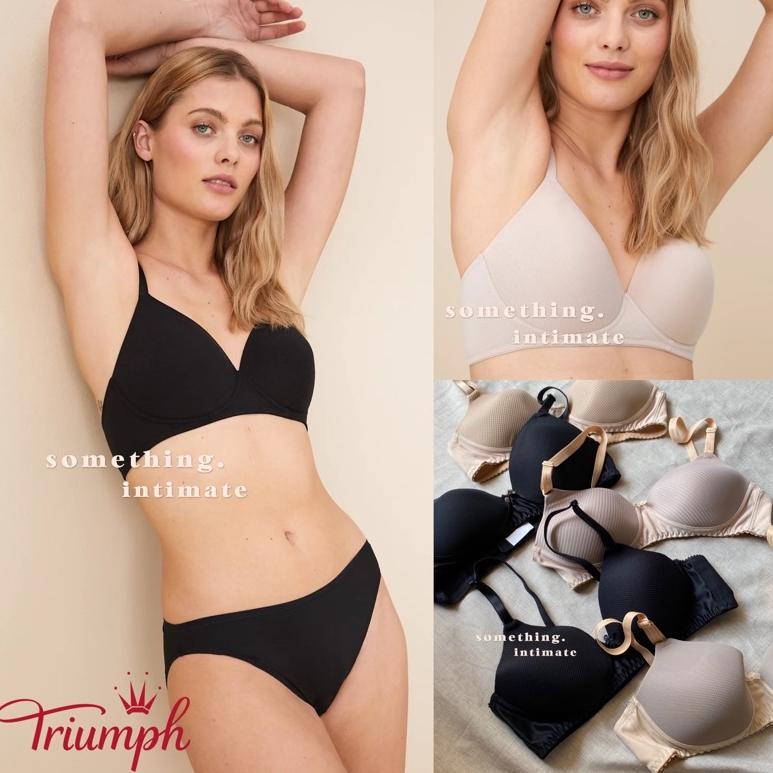 TREN TERBARU SALE - Triumph Wirefree Shape Define Comfort Bra / Bh Wireless Tanpa Kawat Sisa Export 