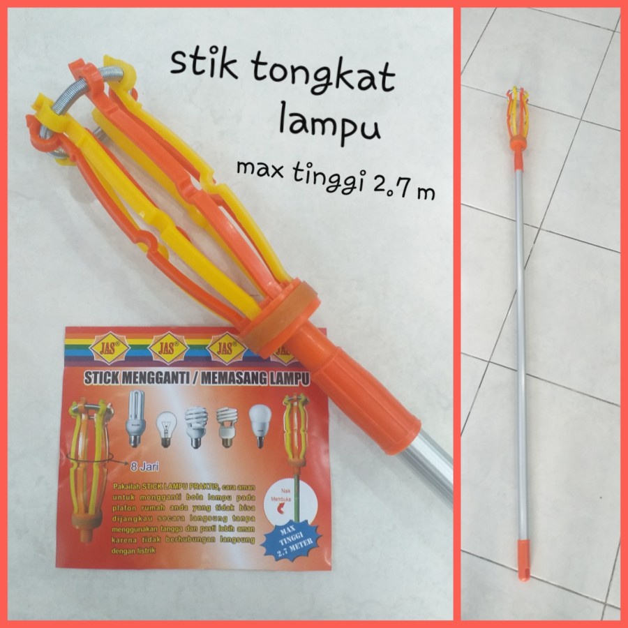 Tongkat Lampu/Stik Lampu/Tongkat Pengganti Lampu
