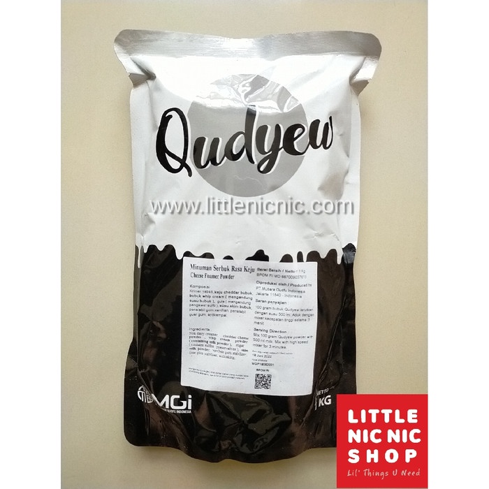 

Ready-Stock Qudyew Cheese Foam Powder minuman keju serbuk rasa
