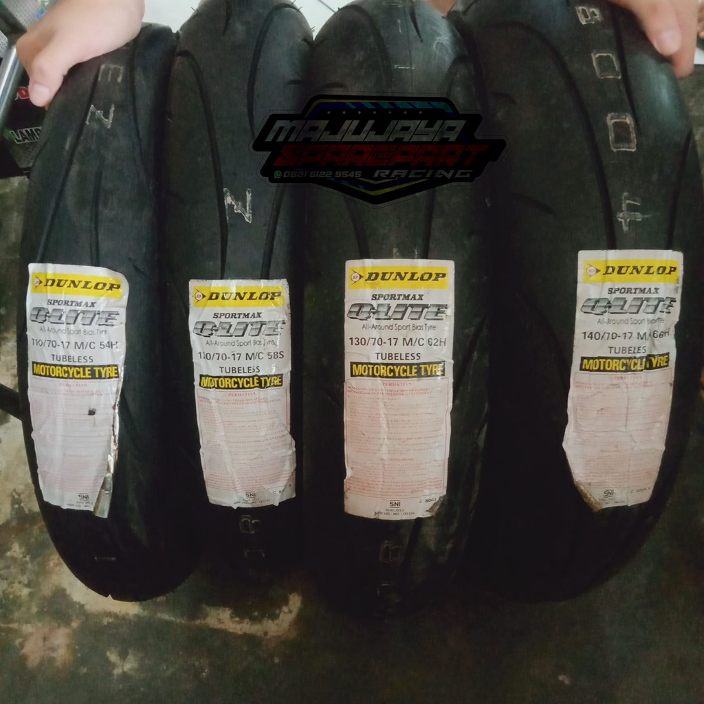 Ban Dunlop Q-LITE SPORTMAX ( 110 120 130 140 ) / 70 Ring 17