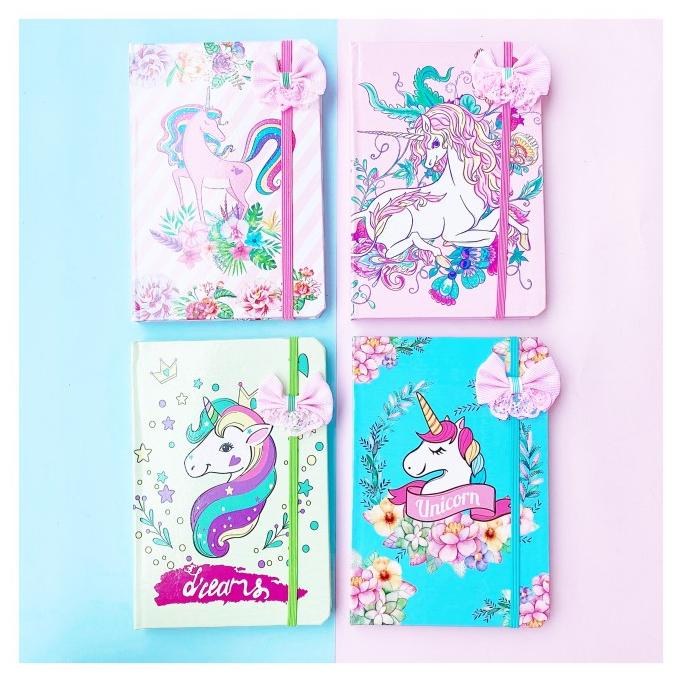

Buku notes unicorn ribon