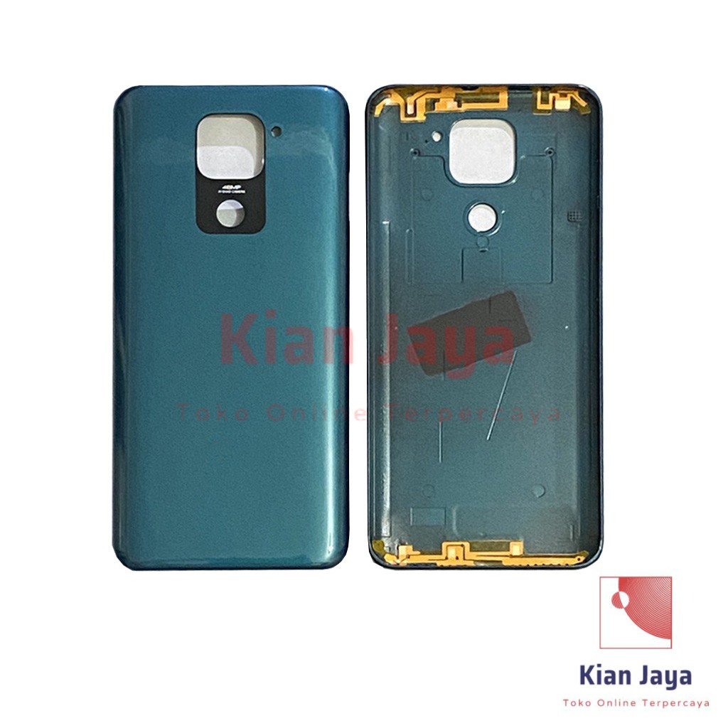 Backdoor Xiaomi Redmi Note 9 Back Cover Tutup Belakang Baterai Cassing Casing Backcase Original