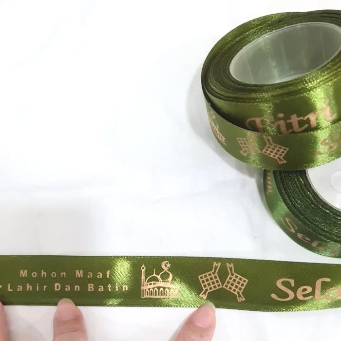 

Pita Satin Idul Fitri / Lebaran Per Roll 20 Yard, Lebar 2.5Cm 095