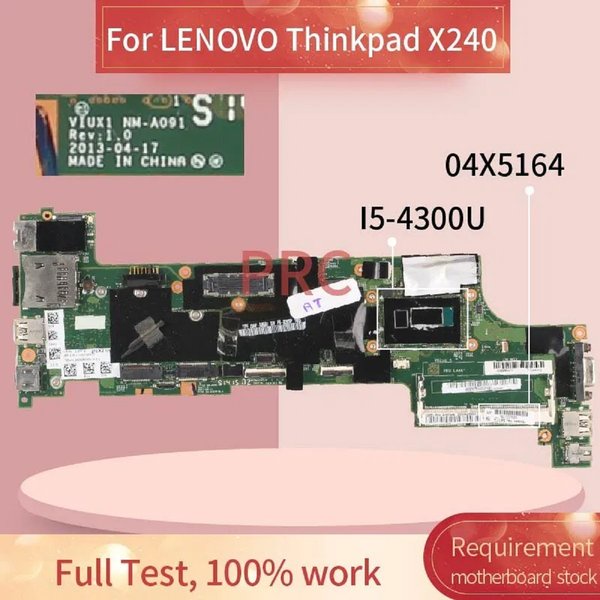 Motherboard Lenovo X240 Core I5 Mainboard Lenovo X240 Terbaru Murah Bagus
